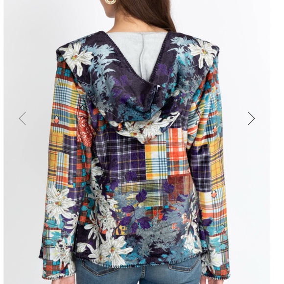 Johnny Was ONO SHERPA JACKET, size XS - Picture 3 of 9